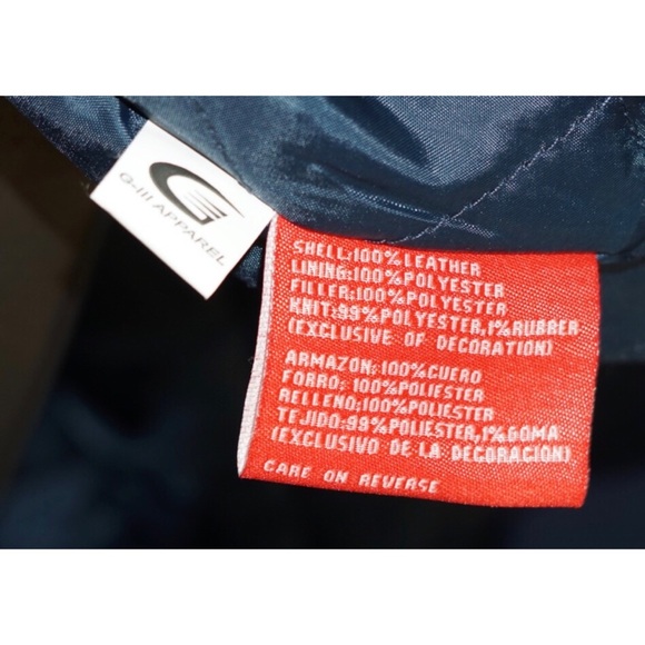 New England Patriots Leather Suede Jacket XXL - Picture 12 of 16